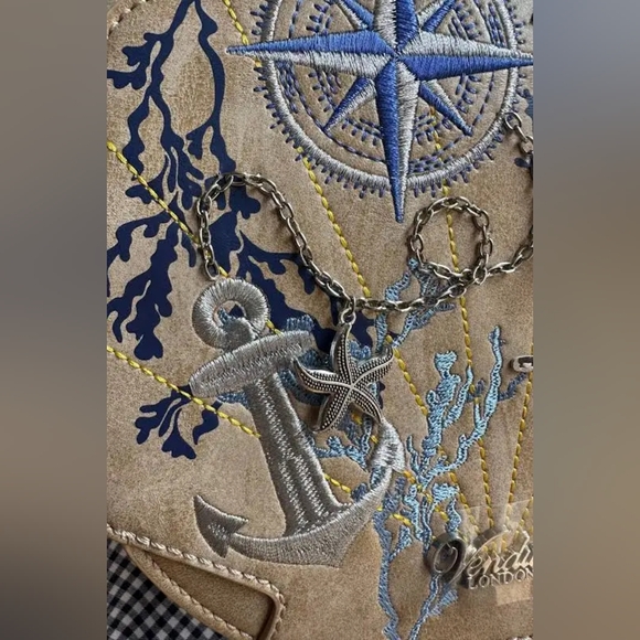 Vendula London English Coast Scrapbook Hetty Bag - Picture 9 of 9